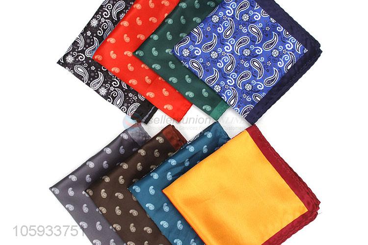 Fashion Printing Pocket Squares Best Men Handkerchief