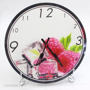 Good Quality Fruit Pattern Wall Clock Fashion Hanging Clock