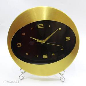 High Quality Round Aluminium Alloy Clock