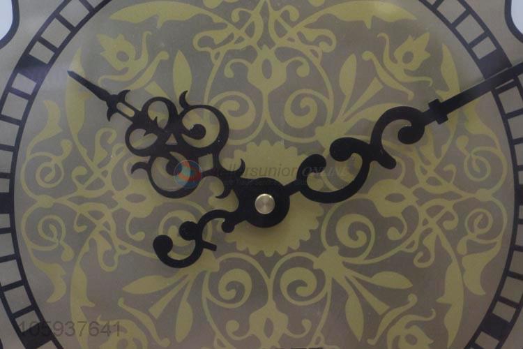 Household Decorative Round Wall Clock Large Hanging Clock