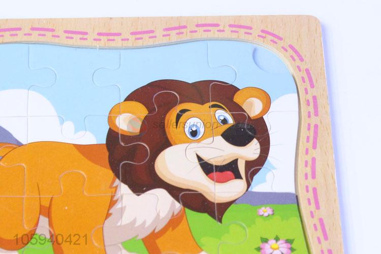 Promotional Wholesale Cartoon Animal Kids Cartoon Jigsaw Puzzle Toy