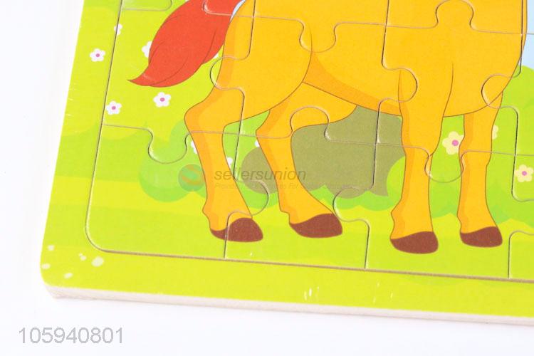 Factory Direct High Quality Children Birthday Gift Wooden Puzzle