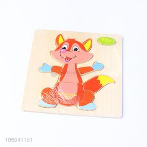 High Quality Educational Color Cartoon Toddlers 3D Jigsaw Puzzle