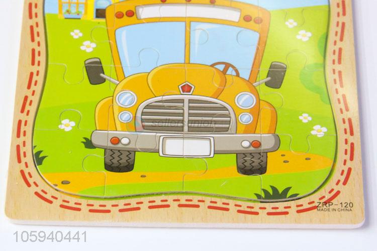 Factory Wholesale Children Cartoon Wooden Puzzle