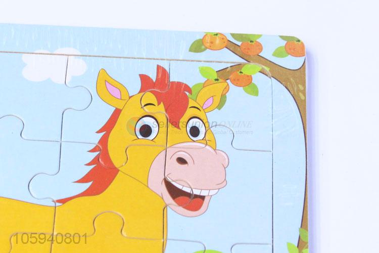 Factory Direct High Quality Children Birthday Gift Wooden Puzzle