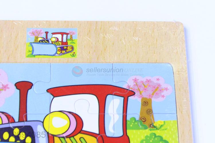 New Useful Cartoon Wooden Educational Toys Puzzle