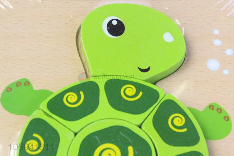 China Factory Kids 3D Tortoise Cartoon Jigsaw Puzzle Toy