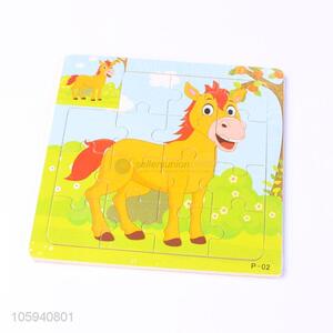 Factory Direct High Quality Children Birthday Gift Wooden Puzzle