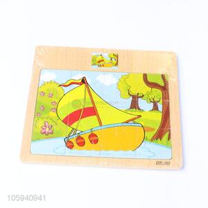 Good Factory Price Cartoon Pattern Educational Wood Puzzle for Baby