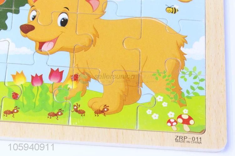 Competitive Price Children Cartoon Puzzle Wooden Puzzle