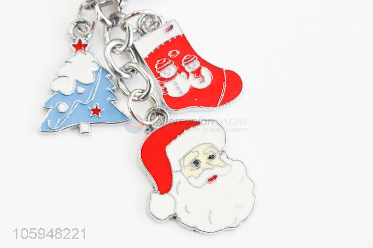 Very Popular Christmas Pendant Keychain for Girl Handbag Decoration