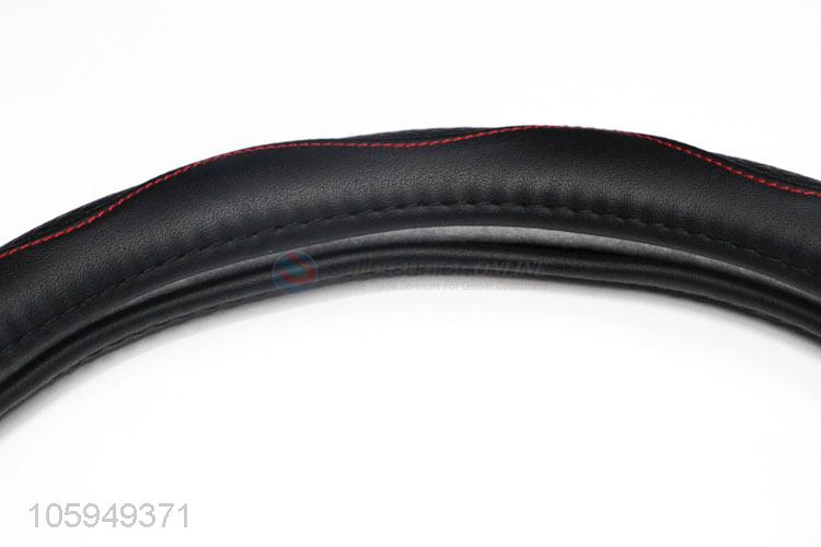 Wholesale Cheap Universal PU Leather Car Steering Wheel Cover