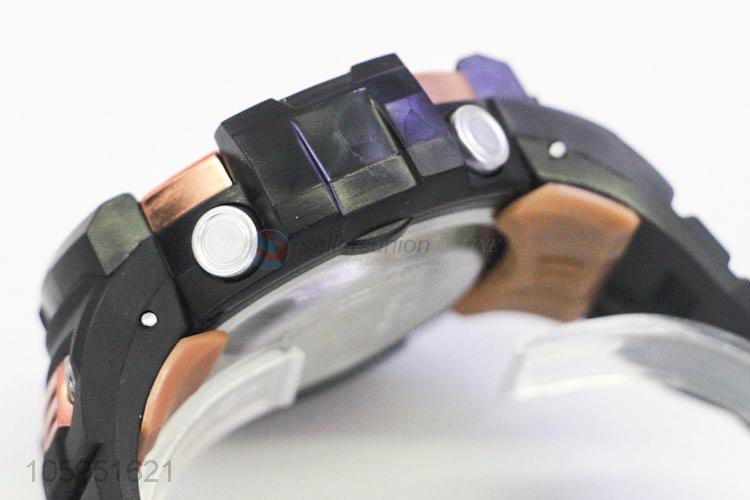 Top Selling Black Sport Single Movement Camouflage Watch