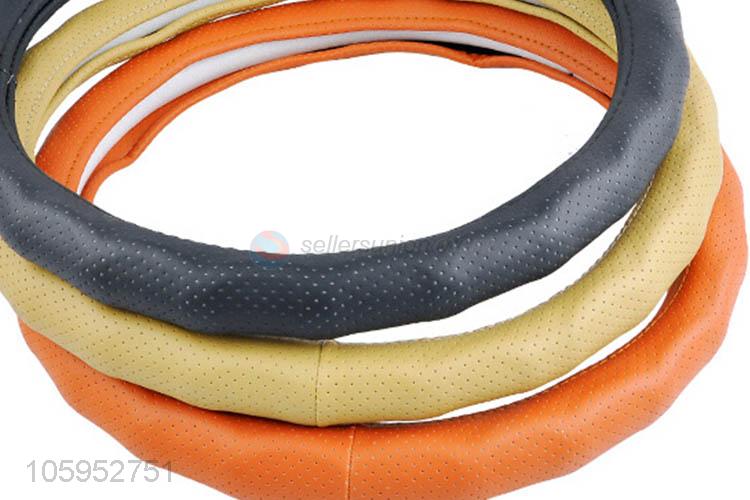 Good Quality Leather Splice Car Steering Wheel Cover