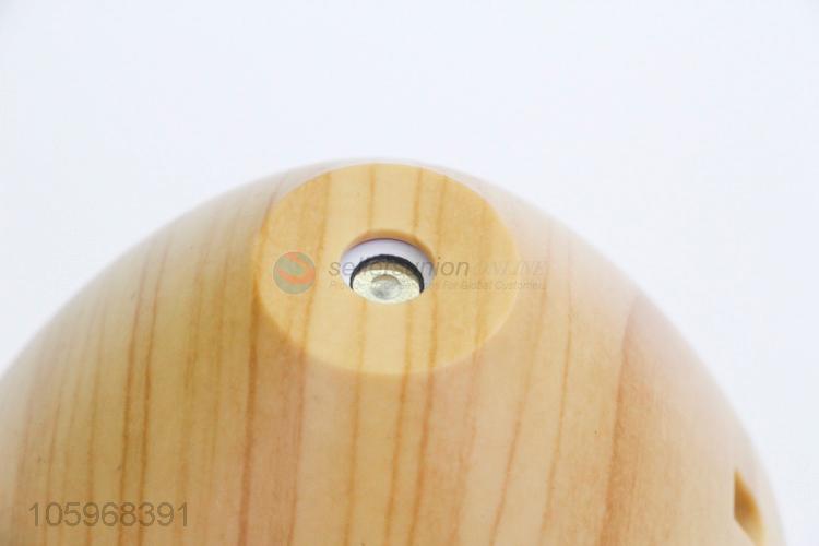 Good sale mini wood grain office usb air humidifier with led light