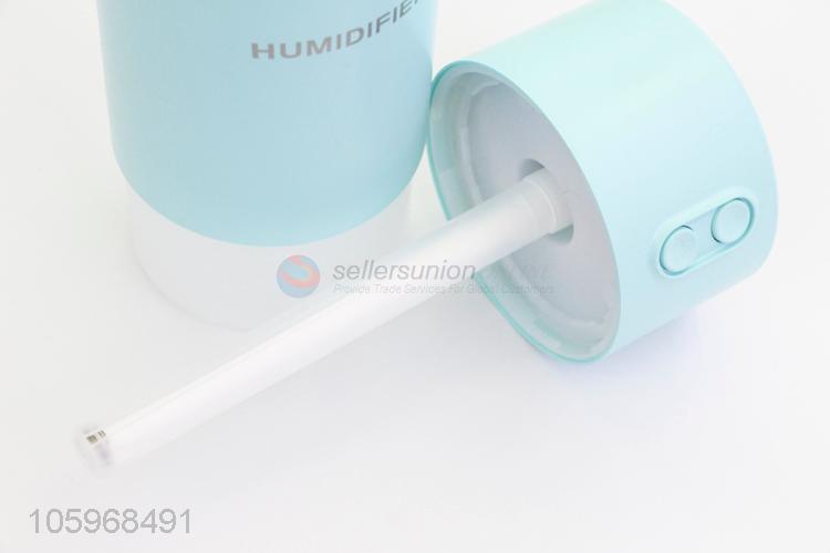 Wholesale custom multi-use mini fan usb air humidifier with led light