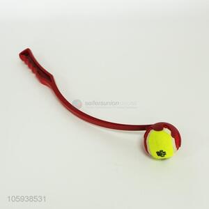 Good quality durable pet toy dog rope toy with ball