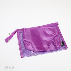 Custom Portable 2 Pieces Cosmetic Bag Set