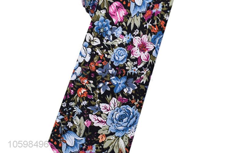 Excellent quality delicate men necktie floral print ties