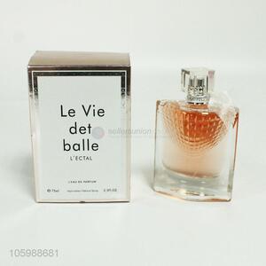 Hot selling female perfume 75 ml classic collection lady perfume