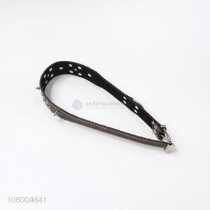 Most welcome leather dog pet collars rivets pet necklace