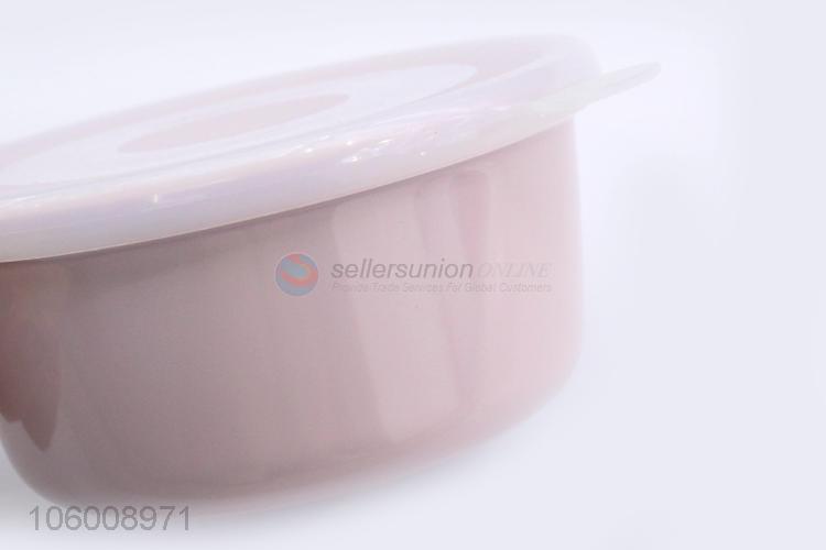 High sales 5pcs/set round melamine bowl with lid