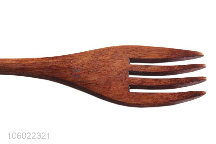 Delicate Design Wooden Fork Best  Salad Fork