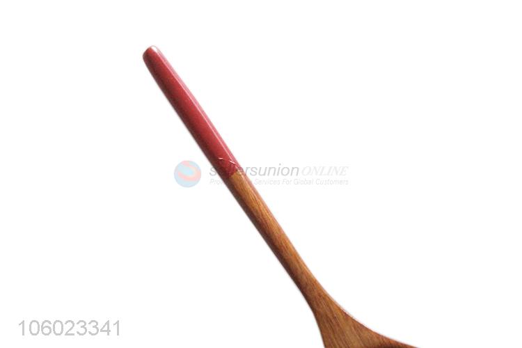 New Design Painted Handle Wooden Spoon Dinner Spoon