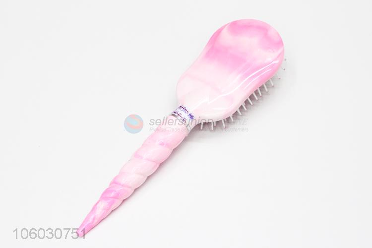 Lovely Design Plastic Massage Hair Brush Fashion Comb