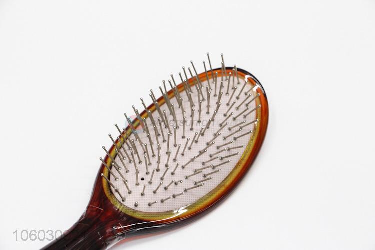 Popular Ladies Plastic Hair Brush Colorful Hair Comb