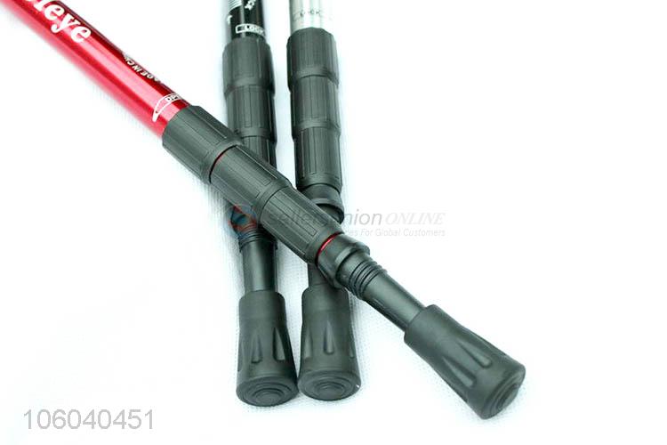 Hot products telescopic aluminium hiking stick adjustable trekking pole