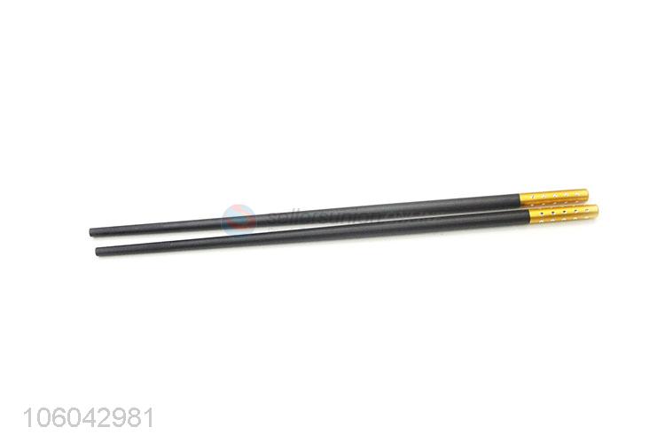 China manufacturer personalized custom cheap  reusable alloy chopsticks