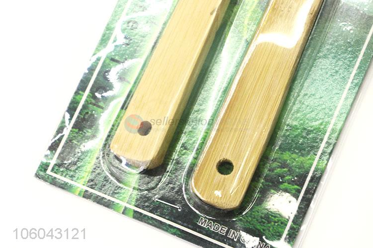 China factory 100% bamboo kitchen utensils pancake turner set