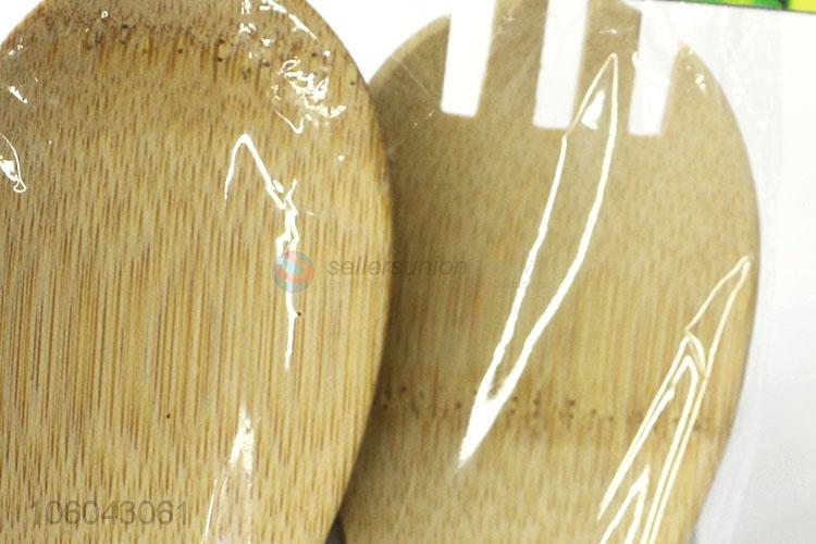 100% bamboo kitchen utensils pancake turner set