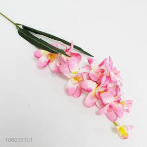 Hot Selling Plastic Artificial Freesia Orchid Flower Home Decoration