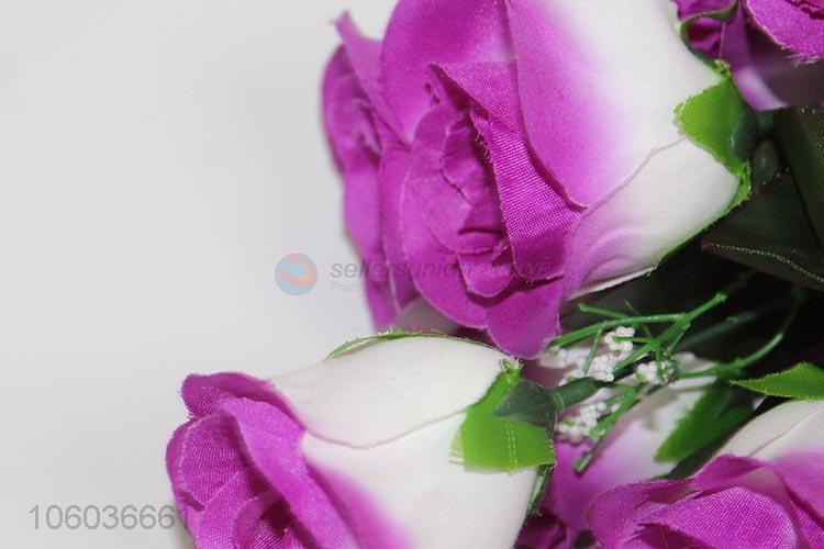 塑料花-12头秋口蕾
