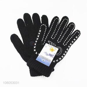 Wholesale cotton yarn dispensing non-slip safety  knitted gloves