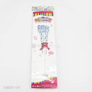 Good Quanlity Baby Foot Shape Foil Balloons For Children's Birthday Party Decorative