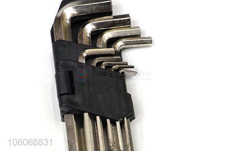 High quality 9pcs steel ball end hex wrench allen wrench