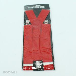 Excellent Quality Y-Shape Adjustable Polyester Suspenders