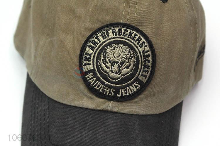 Hot sales fashionable cotton embroidery leisure baseball cap