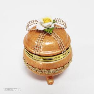 Newly design custom ceramic jewelry trinket box