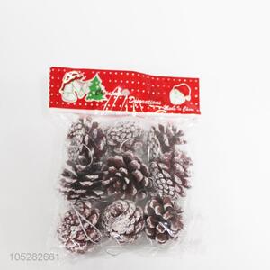 Cheap Professional 6PC Christmas pine cone
