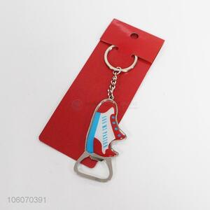 Wholesale Shoes Shape Bottle Opener Metal Key Chain