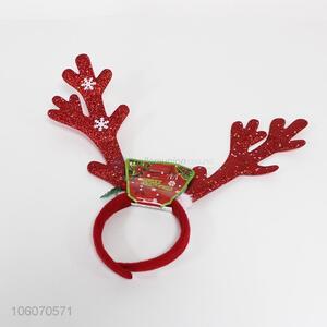 Wholesale Party Decoration Hair Accessories Christmas Antlers Headband