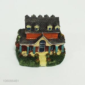 New Arrival Resin House Model Decorative Crafts
