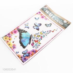 Hot sale colorful butterfly pvc wall stickers room stickers