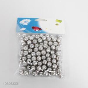 Good quality grey ABS pearls jewelry making beads