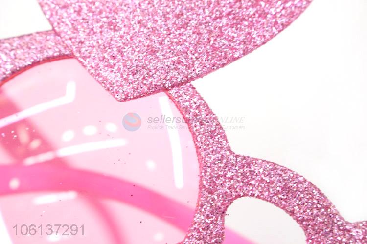 Direct Price Children Pink Glasses for Party Decorations