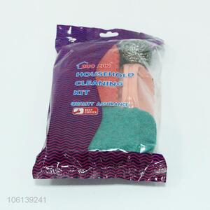 High quality cleaning balls scouring pad cleaning kit for kitchen